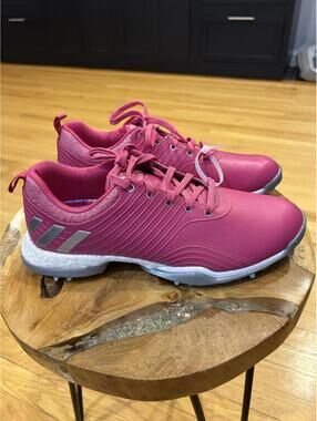 Adidas Adipower Golf Shoes Pink Size 7.5
